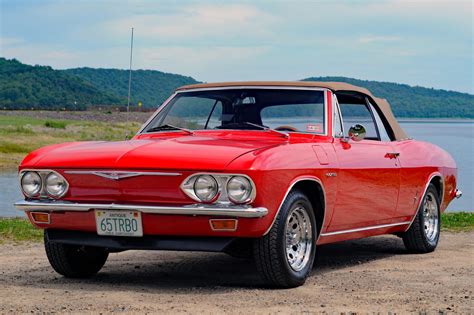 When the 1965 Corvairs appeared on the market, they retained the earlier cars&x27; 108-inch wheelbase, but gained 3. . 1965 corvair spyder
